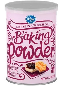 Baking Powder Double Acting Kroger 229g